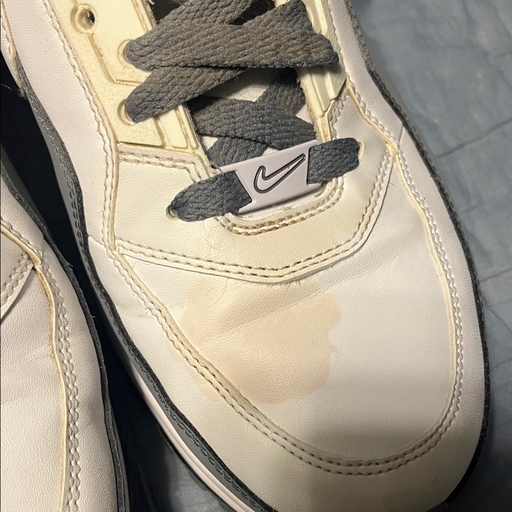 Nike Air Max Men's Cream and Black Sneakers - Picture 4 of 4